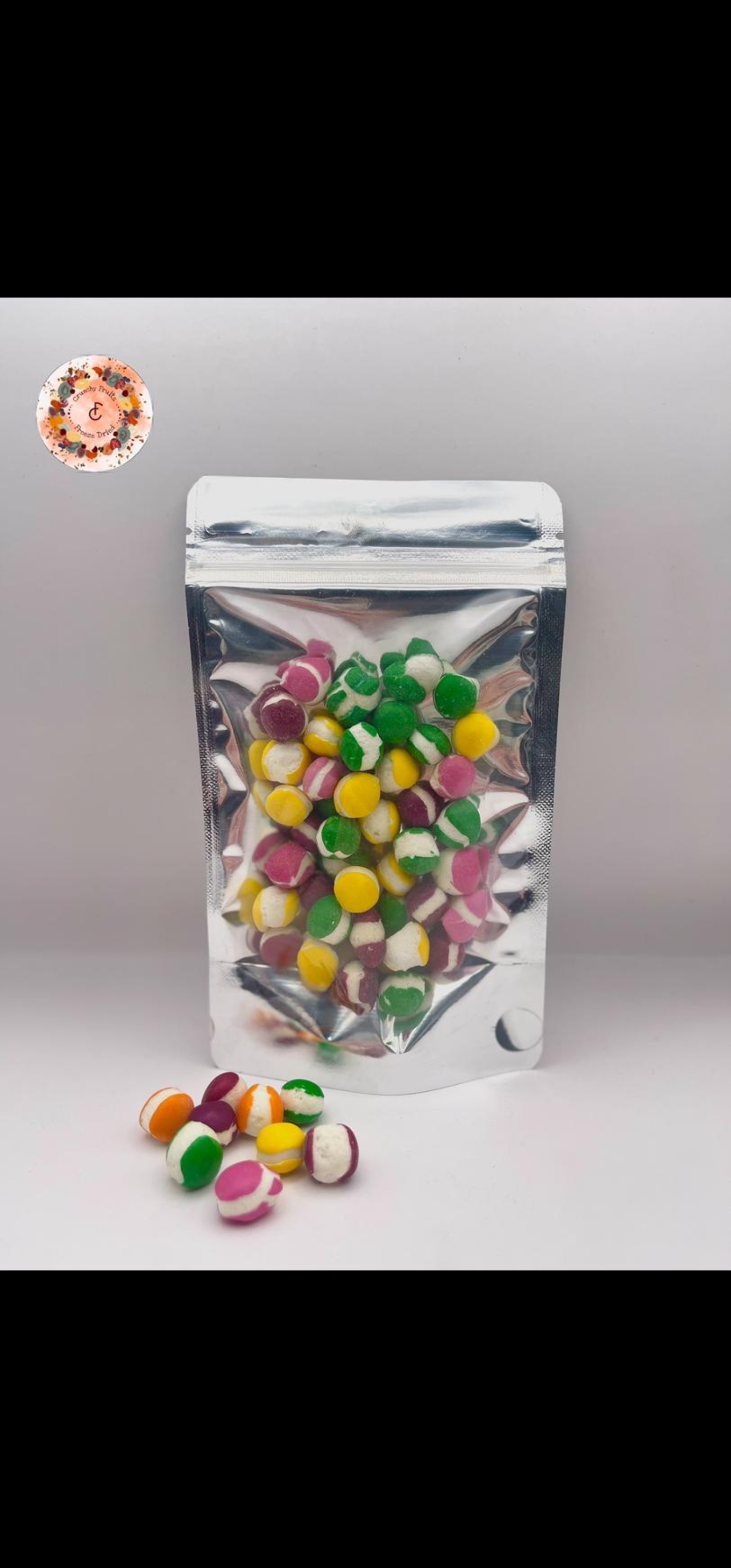 كيس سكاكر مجففة بالتبريد