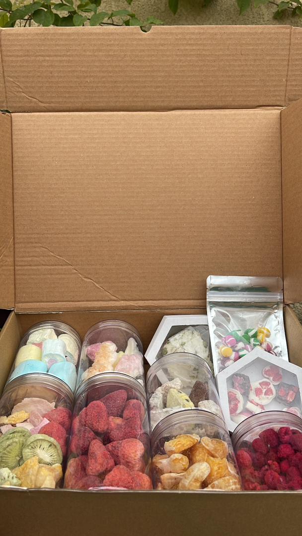 بوكس مشكل بجميع الانواع المجففة