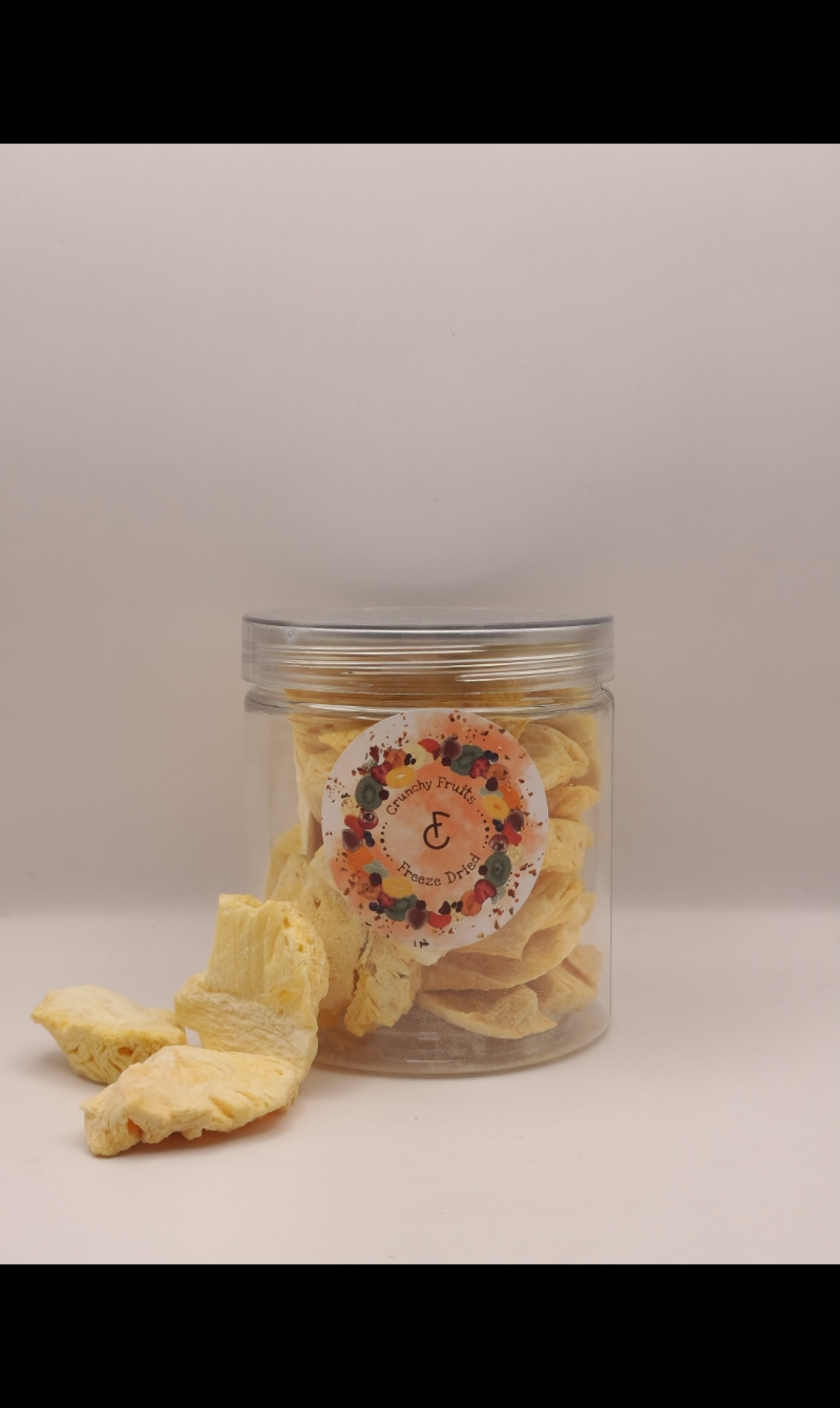 أناناس مجفف بالتبريد ٥٠ غرام